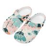 Unisex Summer Printed EVA Travel Clogs Easy Clean Flexible Slip On Travel Use Beach Garden Daily Walking Walking Shoes Soft Fit