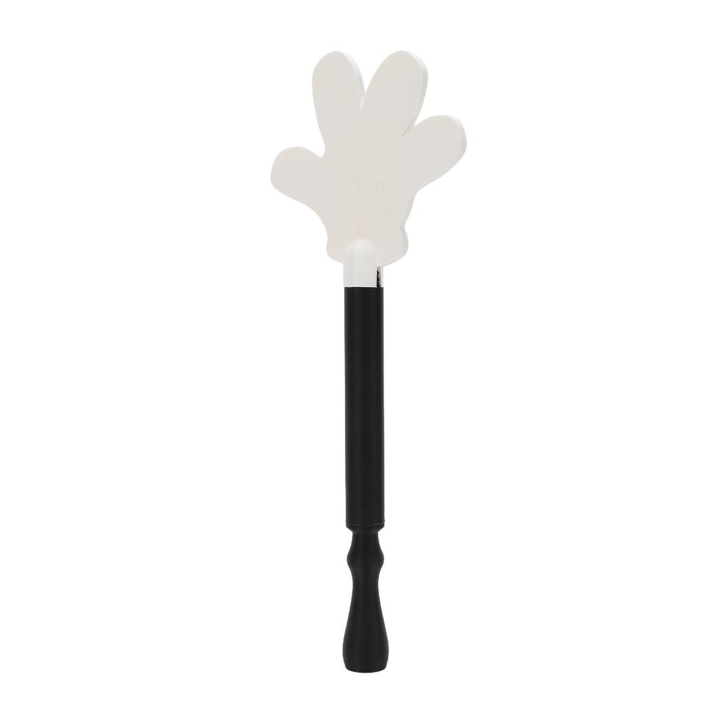3D Printed Credit Card Wand Holder PLA Tap to Pay Wand for Easy Checkout Contactless Payment Black with White Palm Shape
