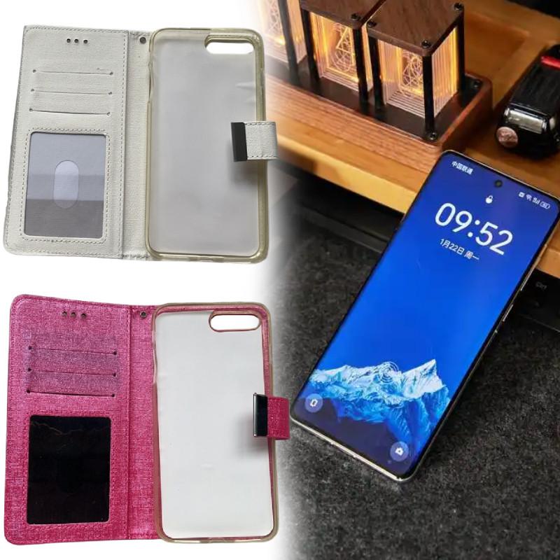 Apple Iphone 7 Plus Leder Handyhülle Mit Kohlefaser Material Stoßfest Ständer Magnetisch Für Geschäftliche Nutzung