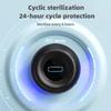Smart Electric UV Toothbrush Holder Couples UV Toothbrush Sterilizer Rechargeable Bathroom Toothbrush Disinfection Box