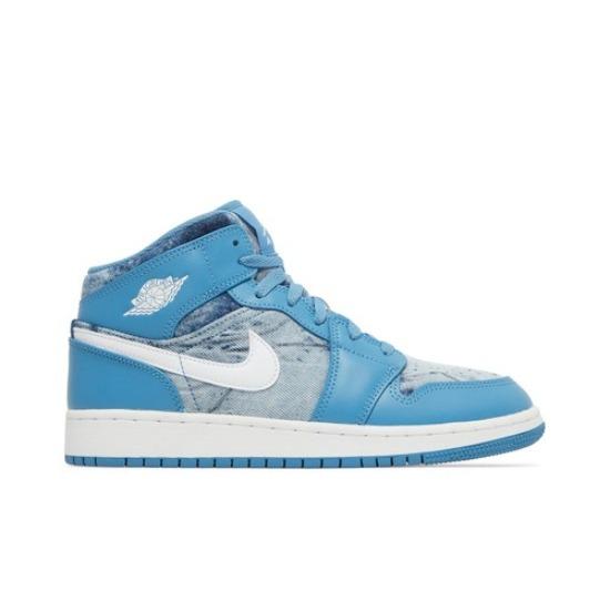 Air Jordan 1 Mid GS Jeans Lavado DM8951-400