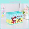 Cute Pajamas Crayon Shin Chan Shiro Striped Pattern Foldable Desktop Storage Box For Toys And Accessories