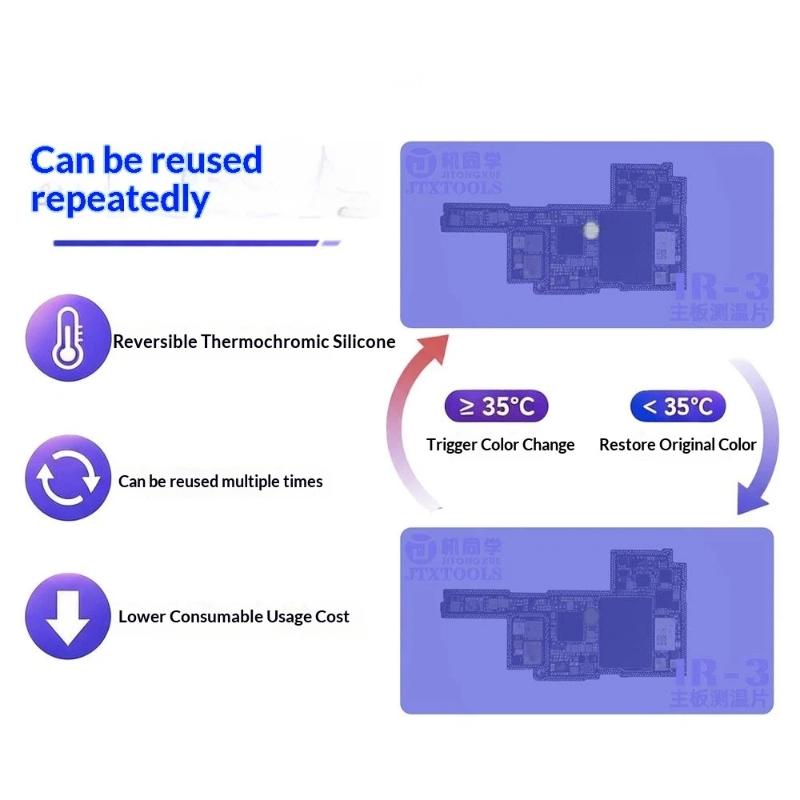 Jtx Ir3 Sada nářadí pro opravu mobilních telefonů Lokátor zkratu teplotního senzoru základní desky