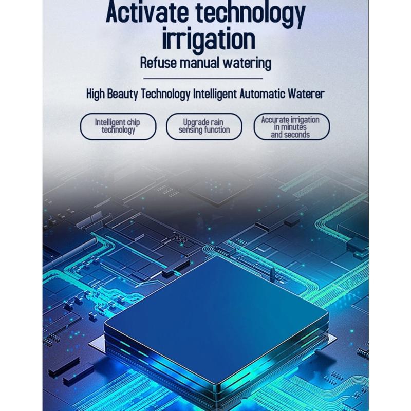 Automatic Water Timer Garden Digital Irrigation Machine Intelligent Sprinkler for Outdoor to Save Water&Time