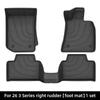 Eco-Friendly TPE Car and Trunk Mats for 2018-2024 BMW 3 Series Long Wheelbase