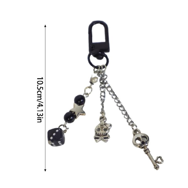 Elegant Beaded Mobile Phone Lanyard Handmade Beaded Keyring Accessory for Women