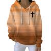 Women's Printed Hoodie Sweatshirt Long Sleeve Casual Top