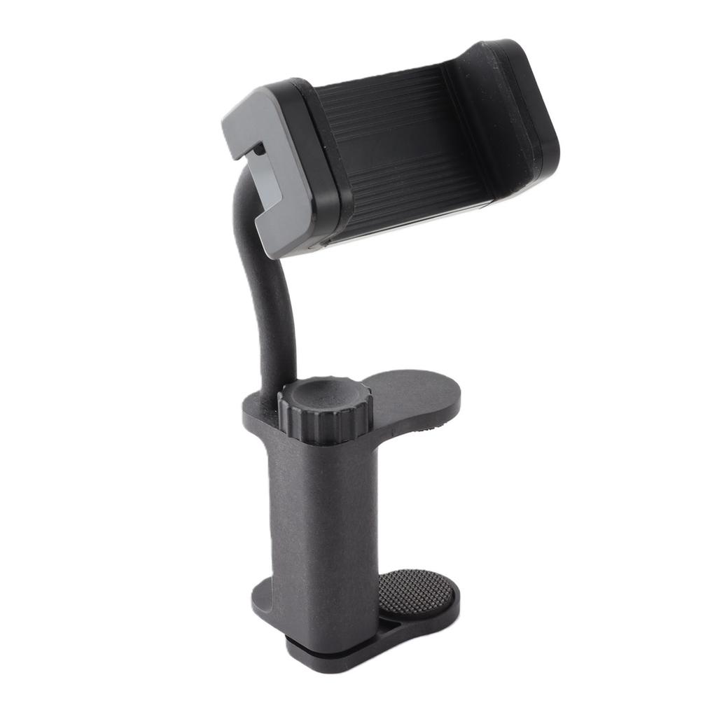 Guitar Phone Holder Lightweight Anti Phone Loosening Adjustable 360 Degrees Rotatable Phone Mount for Ukulele Bass