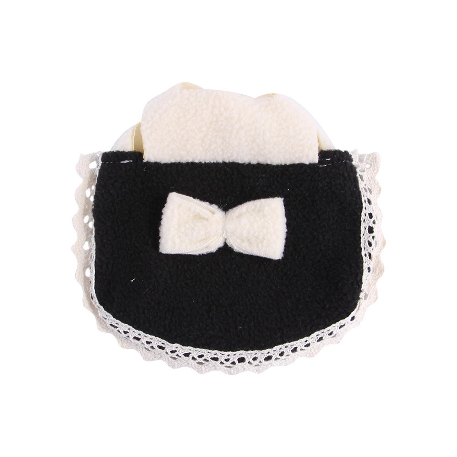 

Милые маленькие платья животных хомяка в модном хорьке, одежда для хомяков на танцевальном рынке, материалы для мелких животных S чёрный