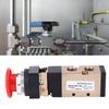 MV 10A Pneumatic Mechanical Valve 2 Position 5 Way Spring Return Push Button 1 4in PT Reversing Valve