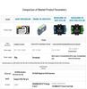 Industrial RS232/485 Serial-to-Ethernet Modbus Gateway with Wall and DIN Rail Mounting.