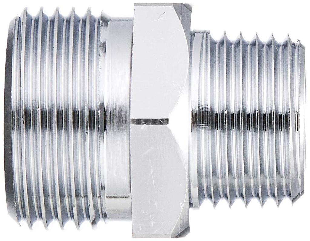 Kakudai 0786B-13 X 20 Nipple for Different Diameter Flexible Pipe