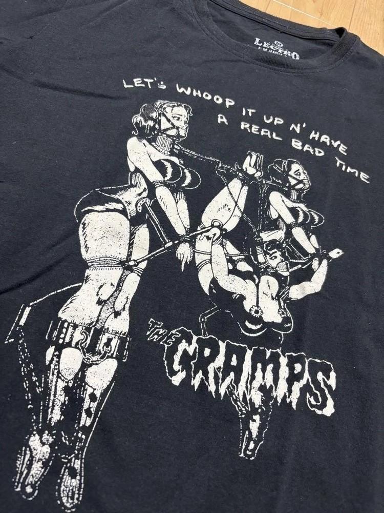 90s Vtg The Cramps band Retro Style T shirt Gift tee Heavy cotton Unisex T-Shirt S