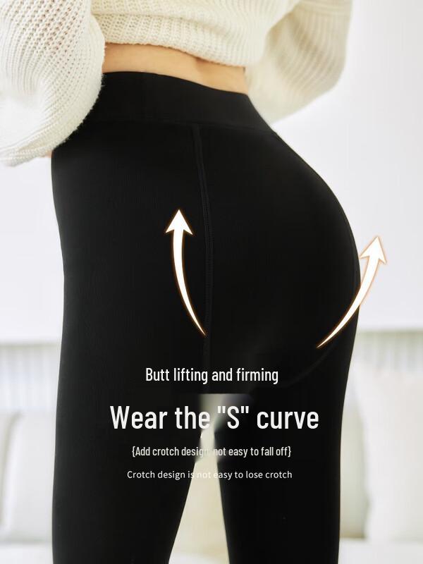 LANGSHA Women's Thermal Fleece-Lined Leggings