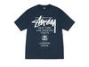 Stussy World Tour Tee Navy 25SS 3903962