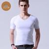 Men's Modal Seamless V-Neck Short Sleeve T-Shirt
