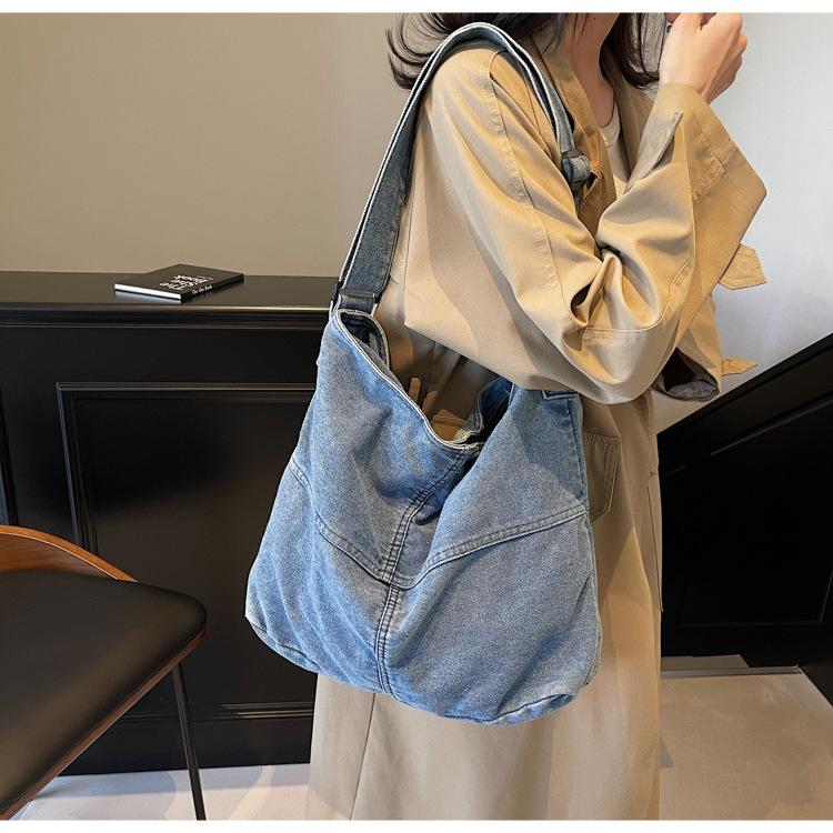 New Denim Crossbody Bags Bags Women Patchwork Shoulder Bags