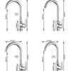 Universal Swivel Single Cold Kitchen Faucet