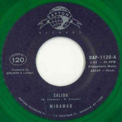 7inch Record MIRAMAR - Salida / Urgencia DAP1120 Daptone Records 2019 US Latin