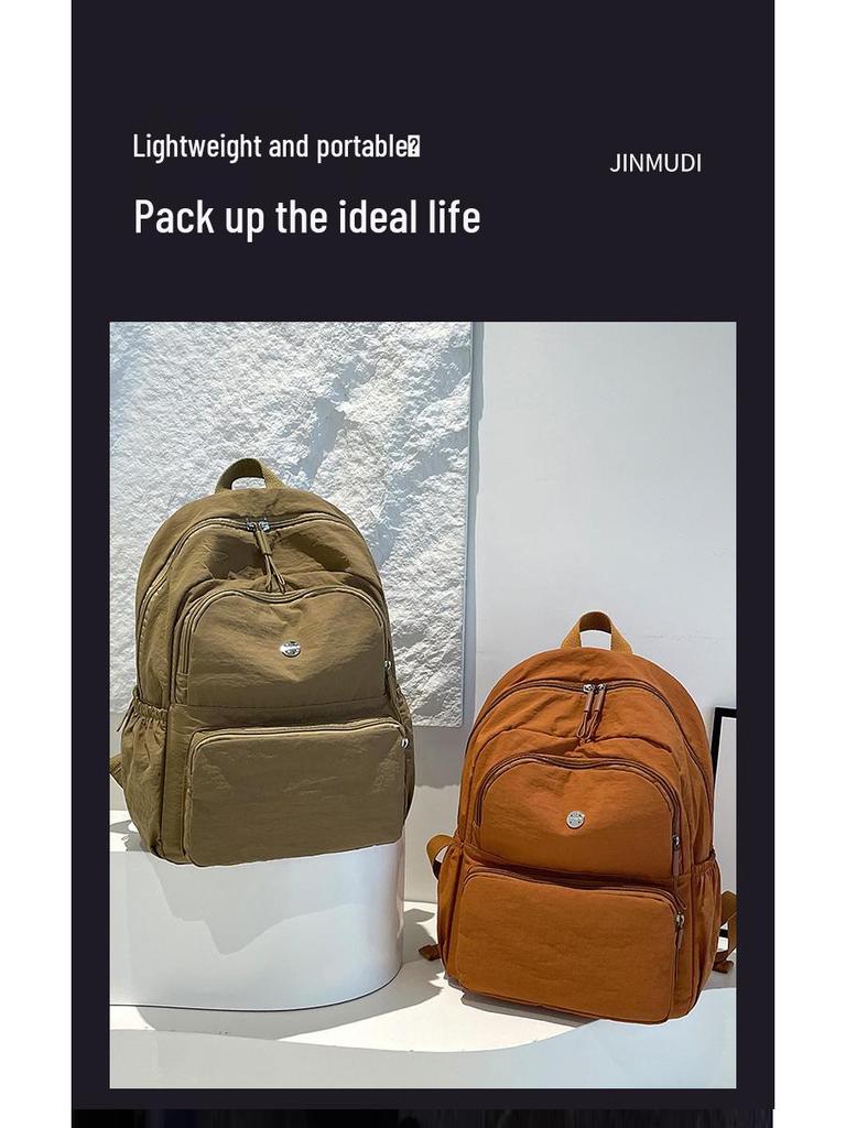 Stain-Resistant Lightweight Minimalist Backpack for Travel and School