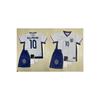 England Bellingham Weißes Kinder-Trikot-Set mit 4 Socken und Armband, Geschenk Gdfhhfysss3737