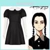 Wednesday Addams Family Kleid Cosplay Kostüm Erwachsene Kinder Kostümparty