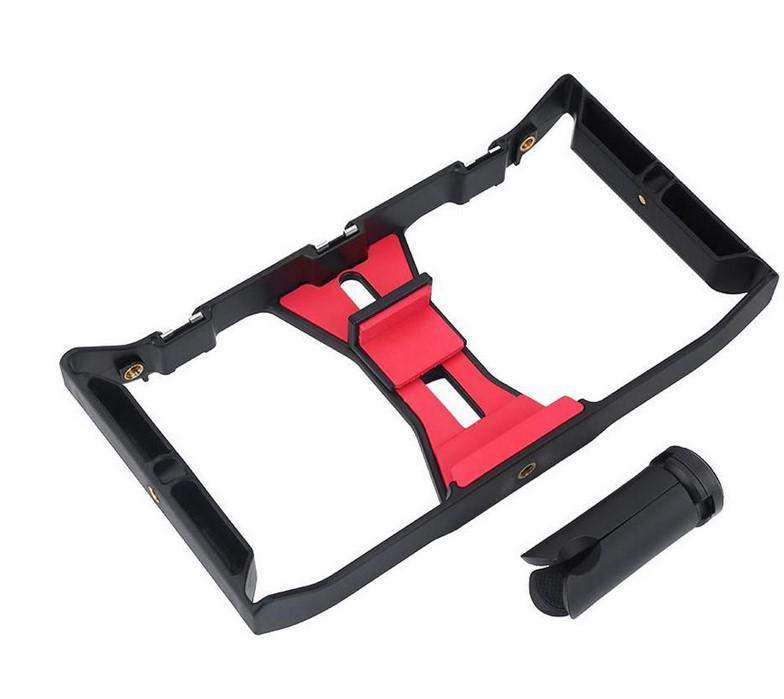 Desktop Tripod Stabilizer for Mobile Live Broadcast with Rabbit Cage Frame