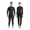 3mm OUZO Unisex Wetsuit: Warm, Quick-Drying, Super Elastic, Sun-Protected One-Piece for Winter Surfing and Diving.