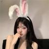 Japanese Soft Girl Plush Bunny Ear Headband
