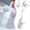 Long Handle Toilet Brush and Holder Space Saving Elephant Toilet Brush  for Bathtub