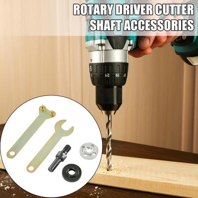 Electric Drill Angle Grinder Connecting Rod Set High Hardness Multifunctional Adjustable Rotary Driver Cutter Shaft Accessories