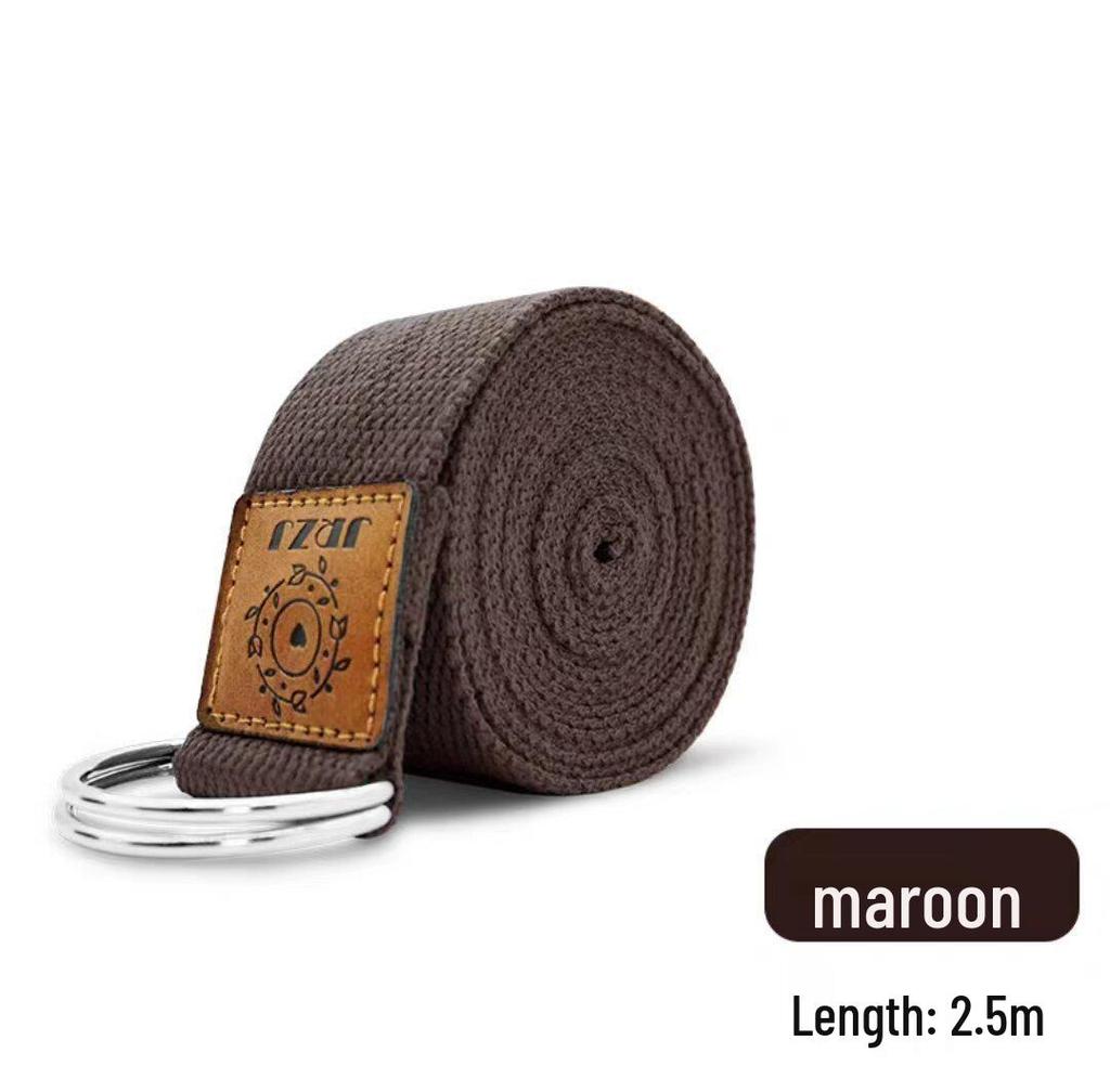 Iyengar Yoga Non-Elastic Stretch Strap for Auxiliary Extension