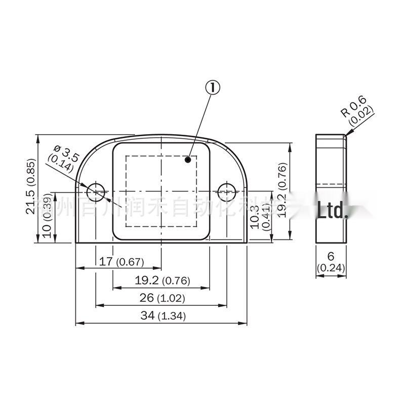 New PLV14-A Sick Sensor Reflector 2063405 – Original Accessory In Stock