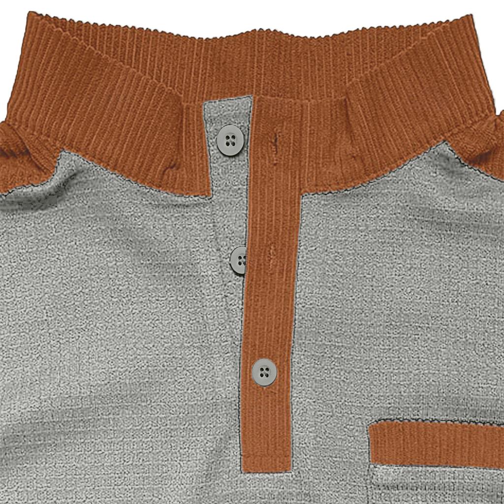 Men's Casual Long Sleeve Hoodie Stand Collar Corduroy Sweatshirt Spring Autumn 2026 Fashion Urban Style Polyester Fiber