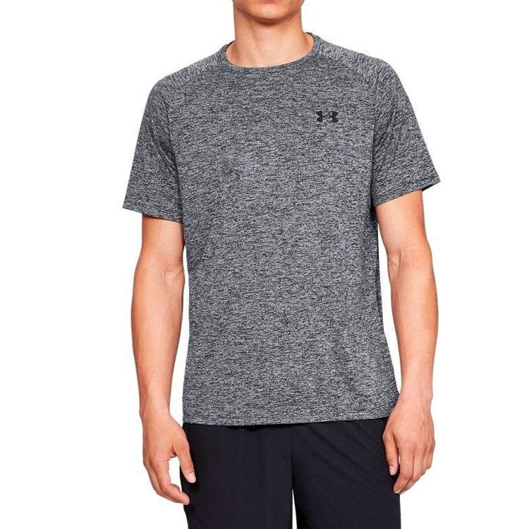 Under Armour Tech 2.0 Training Quick-Dry Loose-Fit Short Sleeve T-Shirt Men Tops Gray 1326413-002