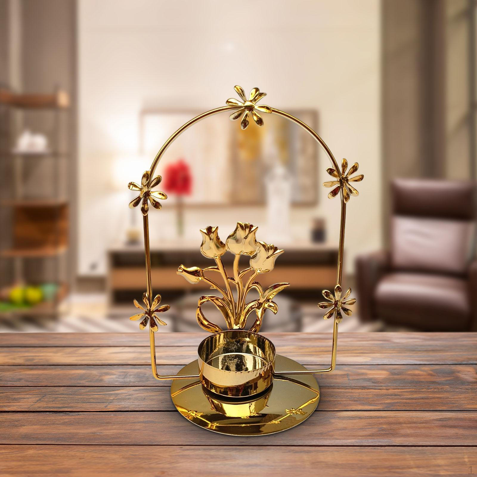 

Подсвечник железный подсвечник украшение с одной головкой канделябры украшение для фестиваля домашний рабочий стол Tulip shape