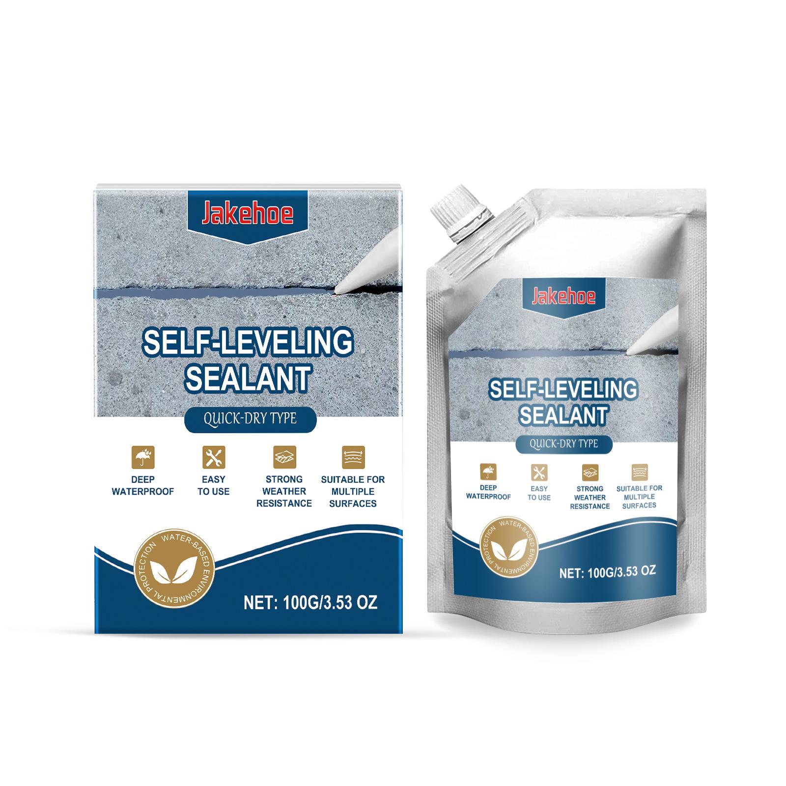 

JAKEHOE Водонепроницаемый клей для затирки швов Водонепроницаемый и непроницаемый клей для заделки швов на плитке Ремонт трещин Бытовой ремонтный клей 100g