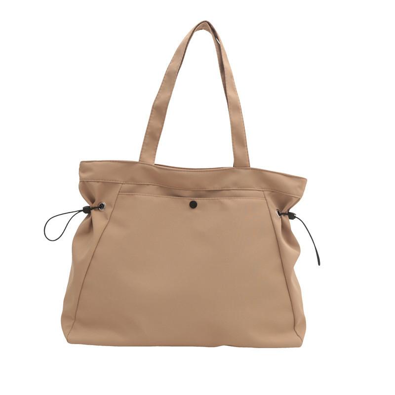 Oxford Fabric Tote Bag For Women With Large Capacity And Zipper Closure For Daily Use
