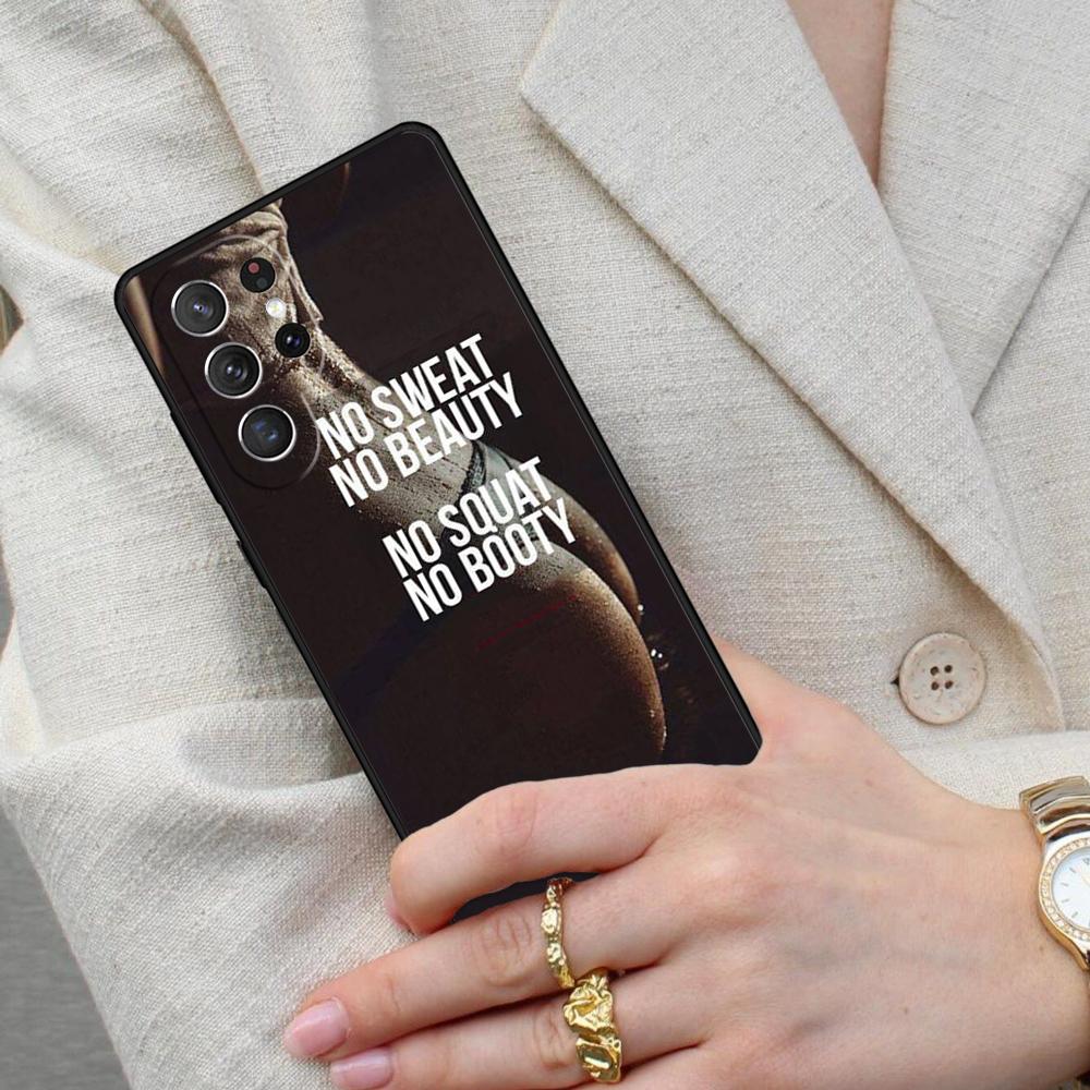 Bodybuilding Gym Fitness SOFT Cell Phone Case for Samsung Galaxy S26 Ultra S25 S24 S23 S22 S21 S20 Note10 Cover