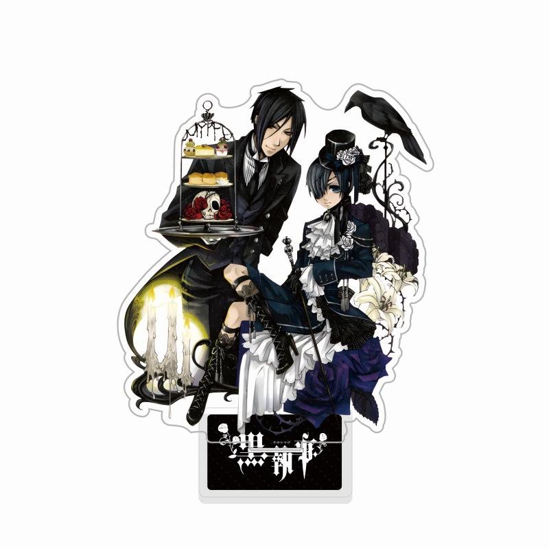Anime Black Butler Acrylic Stand Model Cosplay Charm Characters Ornament Accesorios  Gifts 15cm