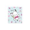 White Clover Pochacco Sanrio Characters Dancing Stone Necklace Pendant Open Heart Silver Color 925 Cubic Zirconia SAPOC-N005RD