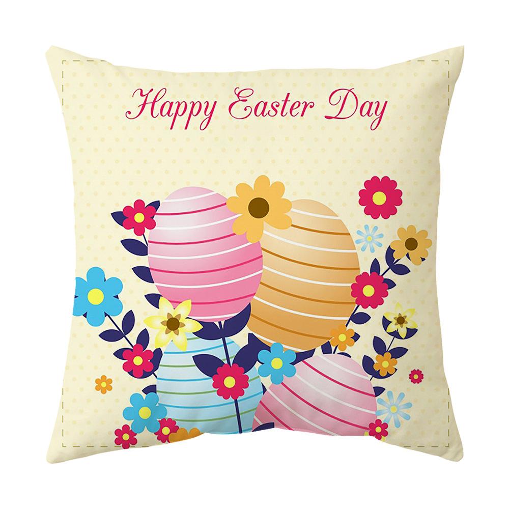 Rabbit Pillowcase Sofa Cushion Cover Office Waist Cushion Cushion Cover Can Be Made in Nordic Style