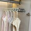 Kunststoff Mehrfachhaken Kleiderbügel - Platzsparender Organizer, für Zuhause, Wohnheim, Schrankaufbewahrung, hält mehrere Kleidungsstücke effizient