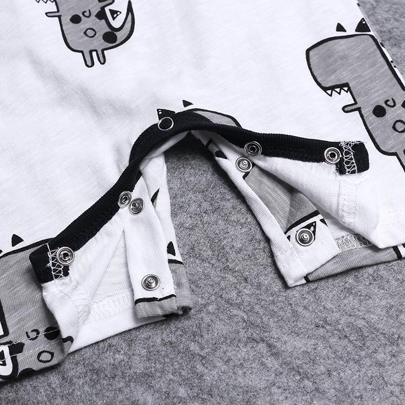 INS Summer Cotton Baby Romper: Short Sleeve Newborn Outfit for Boys and Girls