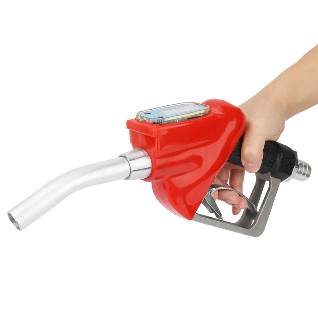 Elektronischer Zähler Kraftstoffabgabemesser Zapfpistole Ölabgabepistole(mit Batterie)