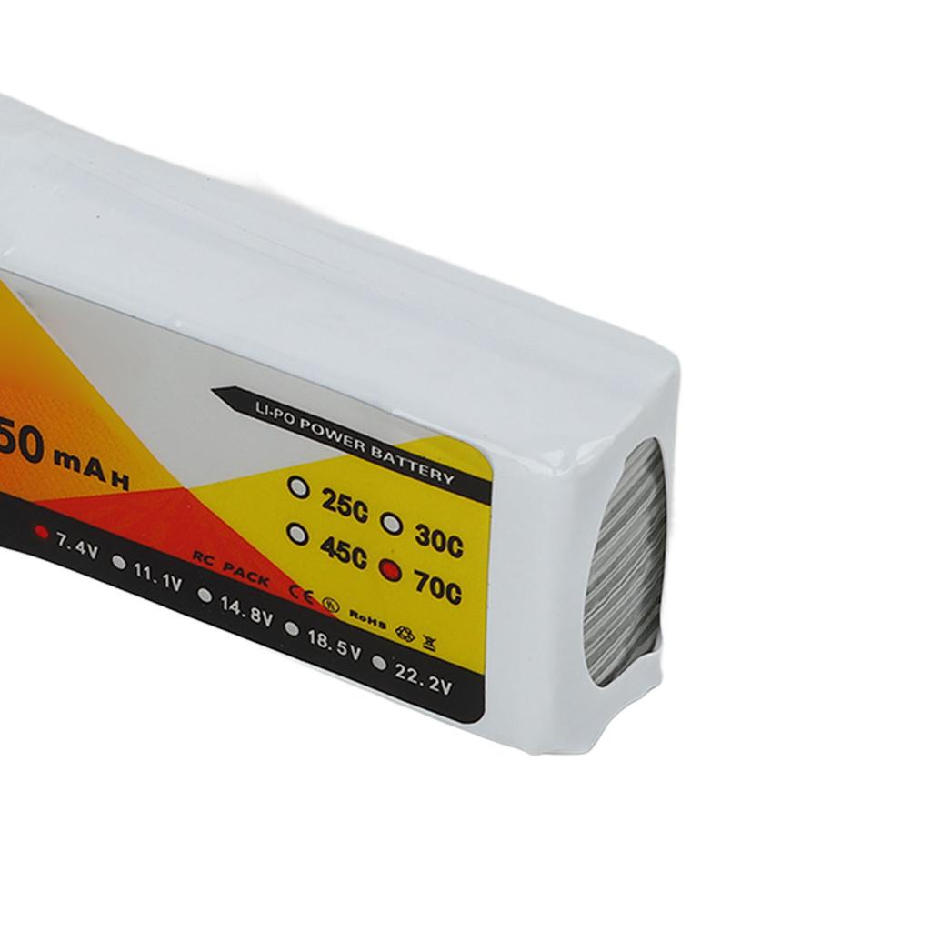7.4V 850mah 70C 2S Lipo Battery with XT60 Plug Accessory Fit for QAV250 Quadcopter RC Racing Car