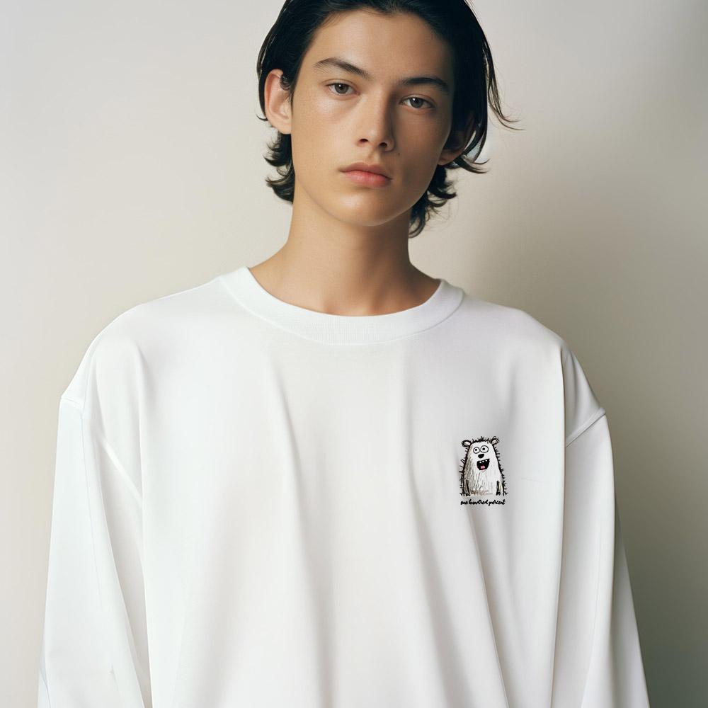 OHP Ohp X Harmonia My Dog Crew Neck Long Sleeve T-Shirt