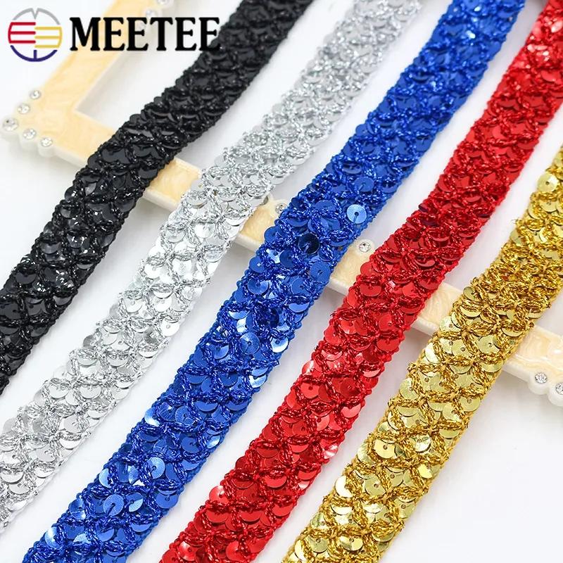 5/10M 20mm Spīdīgu mežģīņu apmale Pīta lente Dekorācija Lentes Cosplay skatuves kostīmi DIY cepure Bagāža Šūšanas piederumi