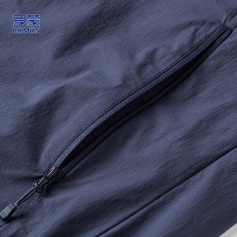 ROMON Men's Hooded Casual Jacket