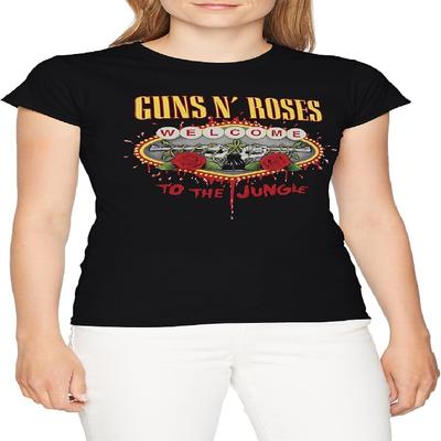 Guns N’ Roses Welcome To The Jungle Junior Top Small Black